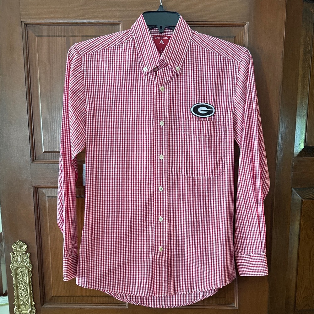 Antigua UGA Button Down